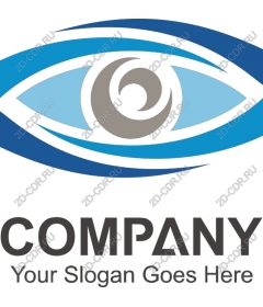  Stylized eye for branding