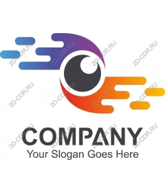 Dynamic logo-eye