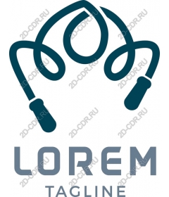 Dynamic logo rope