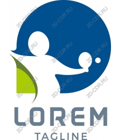 Dynamic player in table tennis