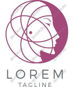  Elegant feminine profile