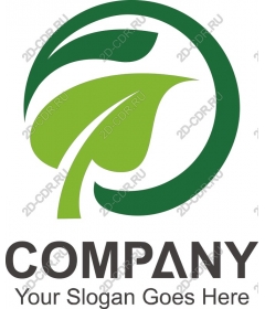  Eco-friendly Leaf logo