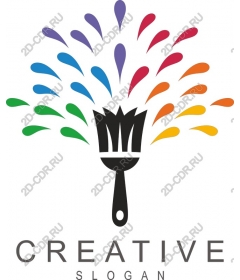 Кисть Creative Burst