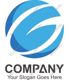 Dynamic logo Blue Sphere