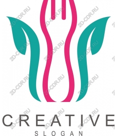  Creative cooking with a fork and leaves