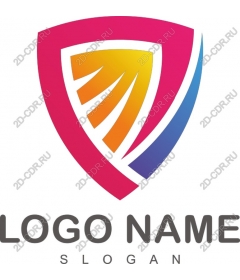 Bright logo shield