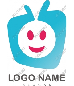 Playful friendly logo