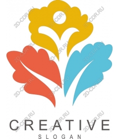  Bright floral motifs - colorful creative