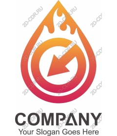  Bold logo-a drop of fire element