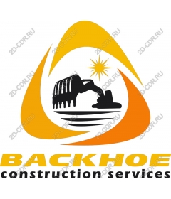 Логотип Backhoe Construction Services