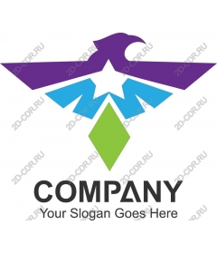 Dynamic branding logo Eagle