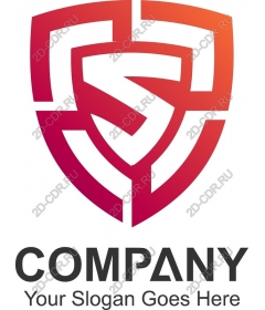  Bright logo shield