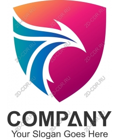  Bright logo shield