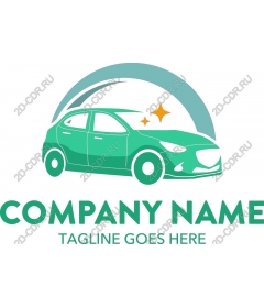  Elegant green car
