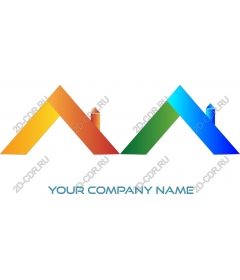  Bold logo on the roof