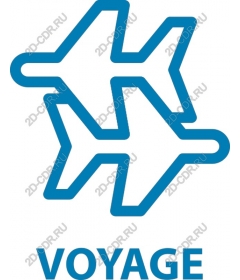 Voyage - Minimalistic plane