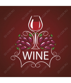 Elegant wine and grapes