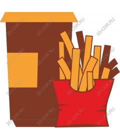  Crispy French fries