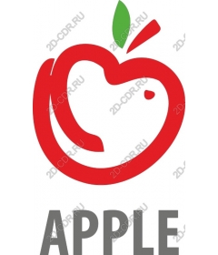  A stylized Apple