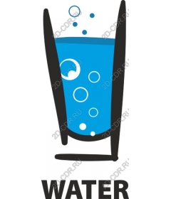  A glass of refreshing water