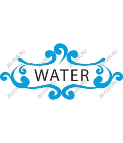  Elegant water logo