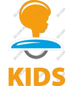 Kids logo — playful and bright