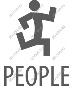 Dynamic people in motion