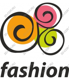  Bright fashion swirl