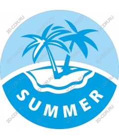  Tropical summer paradise