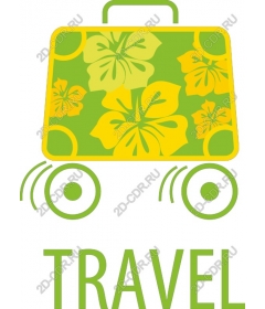  Suitcase for travel in the tropics