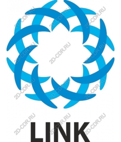 Dynamic blue circular