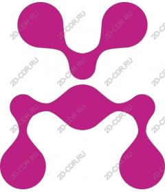 Bright abstract drop