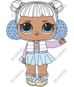  Adorable winter doll