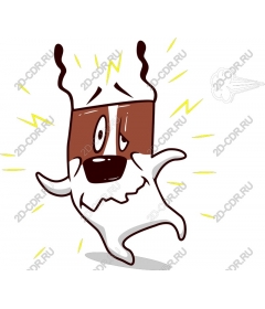  Happy Ghost dog