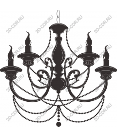  Elegant chandelier