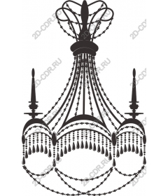  Elegant chandelier