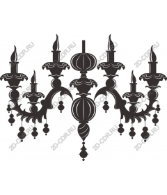Exquisite chandelier