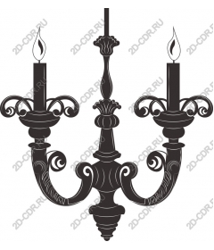  Elegant chandelier