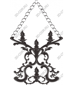  Chic black decorative chandelier