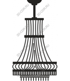  Elegant chandelier