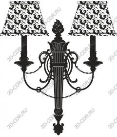  Elegant vintage chandelier