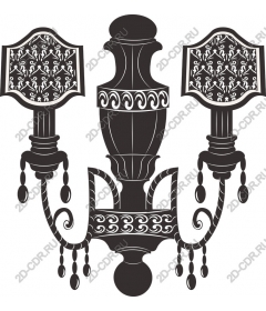  Elegant vintage chandelier