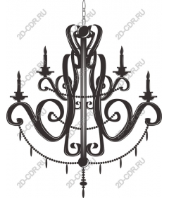  Elegant chandelier