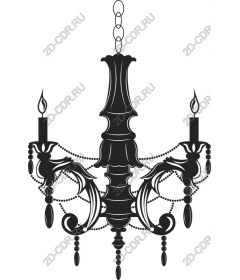  Elegant chandelier