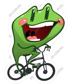 Fun bike frogs