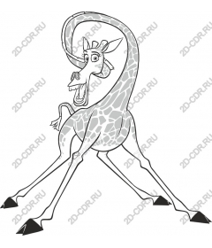  Cartoon giraffe