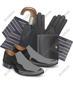  A stylish collection of men's accessories