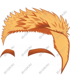  Stylish spiky blonde hair