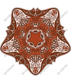  Elegant decorative star