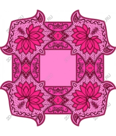 Mandala "Pink Lotus"